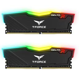 TEAMGROUP T-Force Delta RGB 32 GB (2 x 16 GB) DDR4-3200 CL16 Memory
