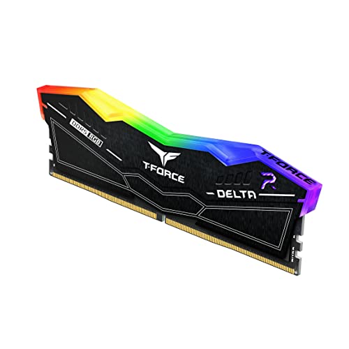 TEAMGROUP T-Force Delta RGB 32 GB (2 x 16 GB) DDR5-6000 CL30 Memory ...