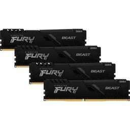 Kingston FURY Beast 16 GB (4 x 4 GB) DDR4-3200 CL16 Memory
