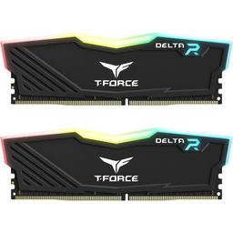 TEAMGROUP T-Force Delta RGB 16 GB (2 x 8 GB) DDR4-4000 CL18 Memory
