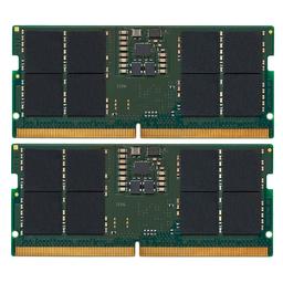 Kingston ValueRAM 32 GB (2 x 16 GB) DDR5-4800 SODIMM CL40 Memory