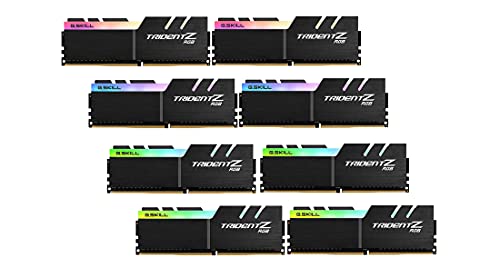G.Skill TridentZ RGB 256 GB (8 x 32 GB) DDR4-3200 CL14 Memory