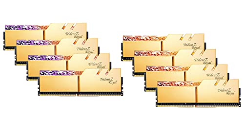 G.Skill Trident Z Royal 256 GB (8 x 32 GB) DDR4-3200 CL14 Memory