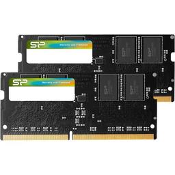 Silicon Power SP032GBSFU266B22 32 GB (2 x 16 GB) DDR4-2666 SODIMM CL19 Memory