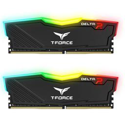TEAMGROUP T-Force Delta RGB 16 GB (2 x 8 GB) DDR4-2666 CL16 Memory