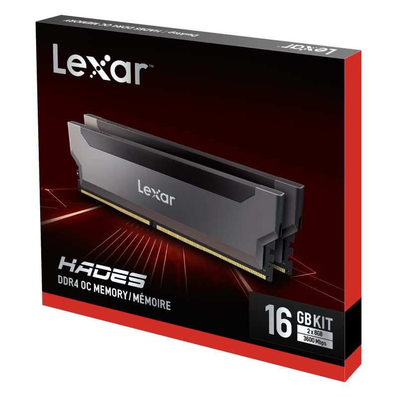 Lexar Hades OC 16 GB (2 x 8 GB) DDR4-3600 CL18 Memory