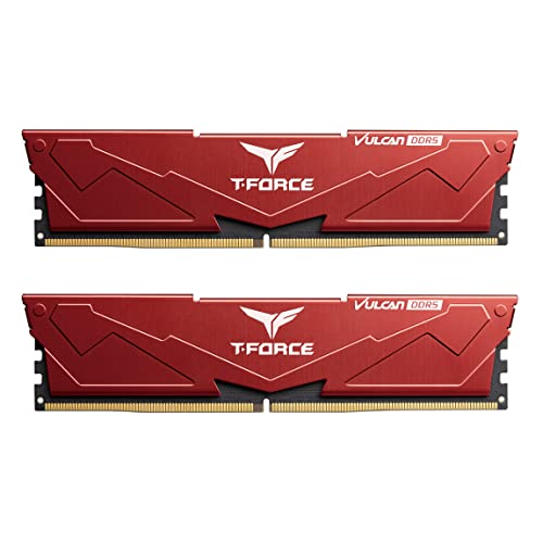 TEAMGROUP T-Force Vulcan 32 GB (2 x 16 GB) DDR5-5200 CL38 Memory