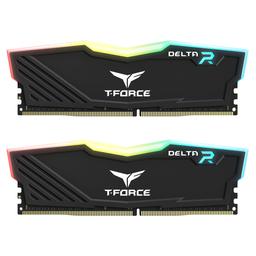 TEAMGROUP T-Force Delta RGB 64 GB (2 x 32 GB) DDR4-3200 CL16 Memory