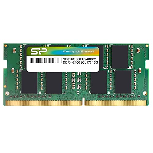 Silicon Power SP016GBSFU240B02 16 GB (1 x 16 GB) DDR4-2400 SODIMM CL17 Memory