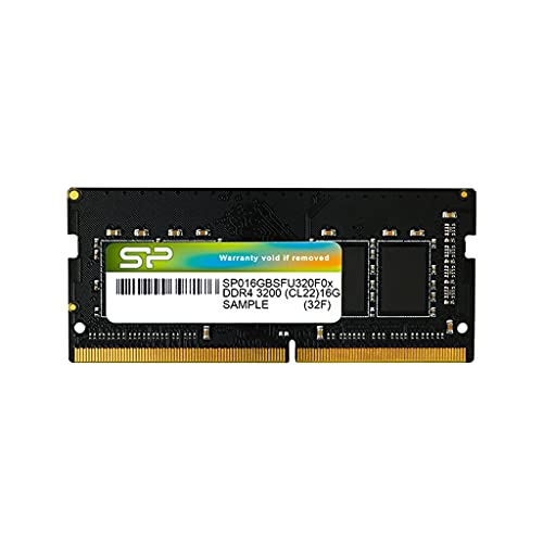 Silicon Power SP016GBSFU266X02 16 GB (1 x 16 GB) DDR4-2666 SODIMM CL19 Memory