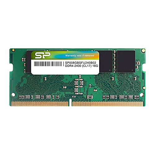 Silicon Power SP008GBSFU240B02 8 GB (1 x 8 GB) DDR4-2400 SODIMM CL17 Memory