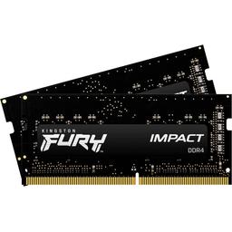 Kingston FURY Impact 16 GB (2 x 8 GB) DDR4-3200 SODIMM CL20 Memory
