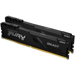 Kingston FURY Beast 32 GB (2 x 16 GB) DDR4-3200 CL16 Memory