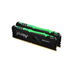 Kingston FURY Beast RGB 32 GB (2 x 16 GB) DDR4-3600 CL18 Memory