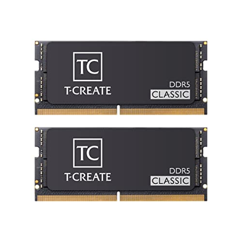 TEAMGROUP T-Create Classic 32 GB (2 x 16 GB) DDR5-5200 SODIMM CL42 Memory