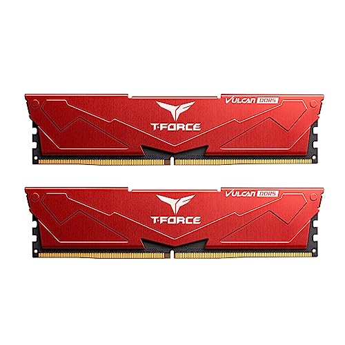 TEAMGROUP T-Force Vulcan 32 GB (2 x 16 GB) DDR5-6000 CL30 Memory