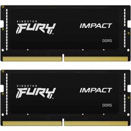 Kingston FURY Impact 64 GB (2 x 32 GB) DDR5-5600 CL40 Memory