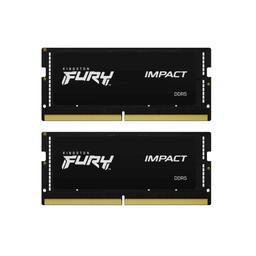 Kingston FURY Impact 64 GB (2 x 32 GB) DDR5-4800 SODIMM CL38 Memory