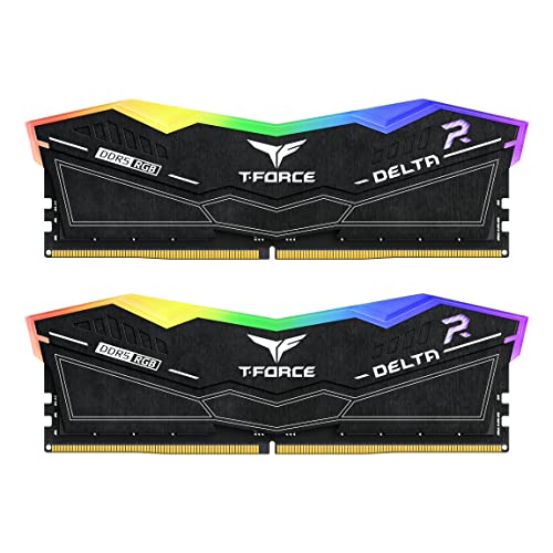 TEAMGROUP T-Force Delta RGB 48 GB (2 x 24 GB) DDR5-7600 CL36 Memory