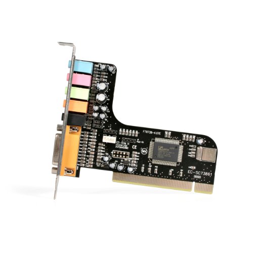 StarTech PCISOUND5CH 24-bit 48 kHz Sound Card