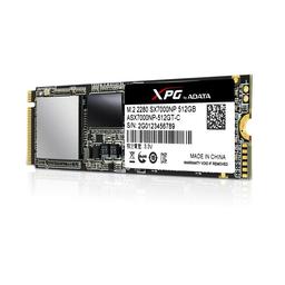 ADATA XPG SX7000 512 GB M.2-2280 PCIe 3.0 X4 NVME Solid State Drive