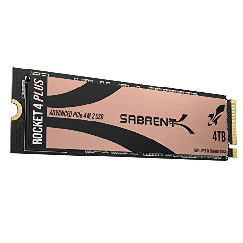 Sabrent Rocket 4 Plus 4 TB M.2-2280 PCIe 4.0 X4 NVME Solid State Drive