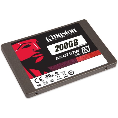 Kingston SSDNow E100 200 GB 2.5" Solid State Drive