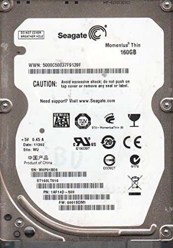 Seagate Momentus 7200.4 160 GB 2.5" 7200 RPM Internal Hard Drive