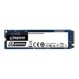 Kingston A2000 250 GB M.2-2280 PCIe 3.0 X4 NVME Solid State Drive