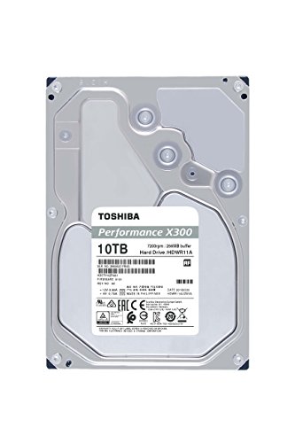 Toshiba X300 10 TB 3.5" 7200 RPM Internal Hard Drive