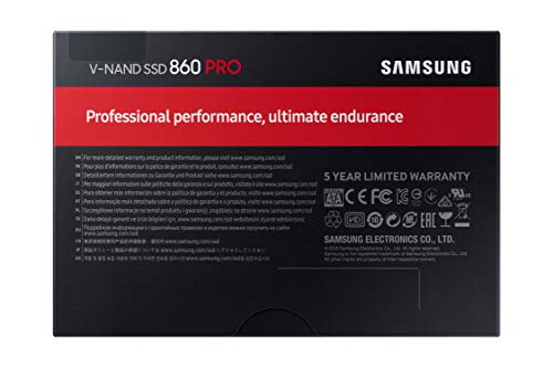 Samsung 860 Pro 512 GB 2.5" Solid State Drive