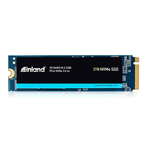 Inland Professional 2 TB M.2-2280 PCIe 3.0 X4 NVME Solid State Drive