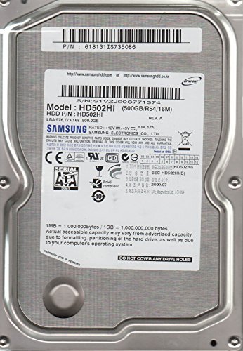 Samsung Spinpoint F2 EG 500 GB 3.5" 5400 RPM Internal Hard Drive