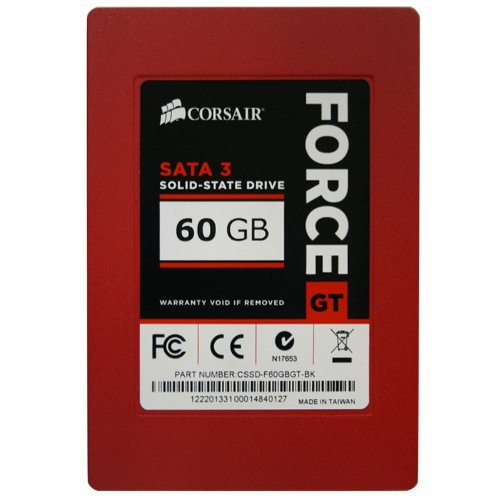 Corsair Force GT 60 GB 2.5" Solid State Drive