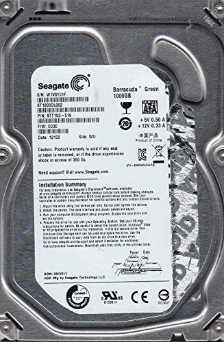 Seagate Barracuda Green 1 TB 3.5" 5900 RPM Internal Hard Drive