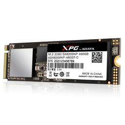 ADATA XPG SX8200 480 480 GB M.2-2280 PCIe 3.0 X4 NVME Solid State Drive