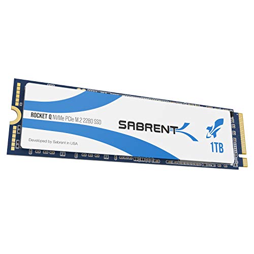 Sabrent Rocket Q 1 TB M.2-2280 PCIe 3.0 X4 NVME Solid State Drive