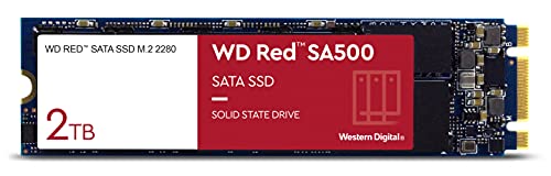Western Digital Red SA500 2 TB M.2-2280 SATA Solid State Drive