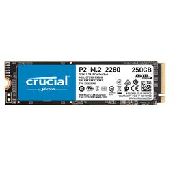 Crucial P2 250 GB M.2-2280 PCIe 3.0 X4 NVME Solid State Drive