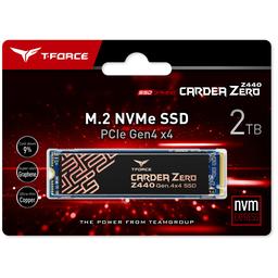 TEAMGROUP Cardea Zero Z440 2 TB M.2-2280 PCIe 4.0 X4 NVME Solid State Drive