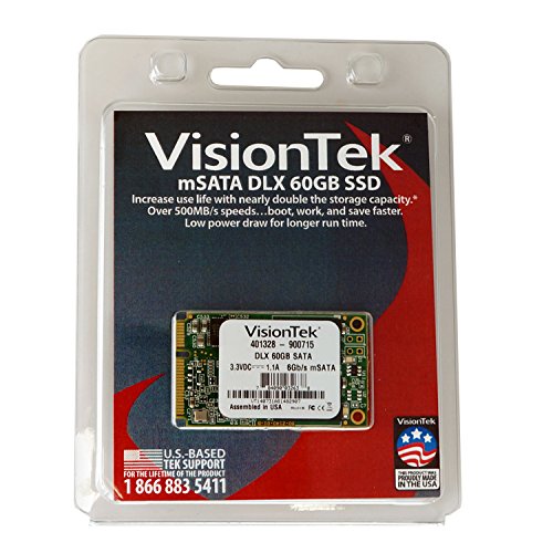 VisionTek DLX 60 GB mSATA Solid State Drive
