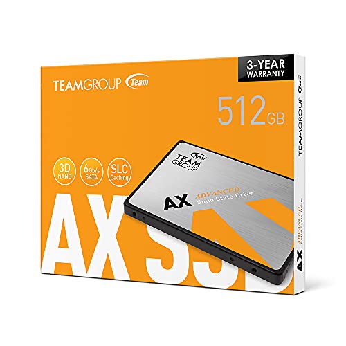 TEAMGROUP AX2 512 GB 2.5" Solid State Drive