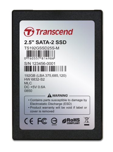 Transcend Transcend MLC 192 GB 2.5" Solid State Drive
