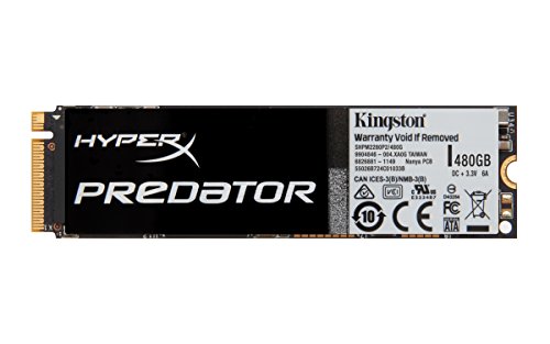 Kingston Predator 480 GB PCIe NVME Solid State Drive