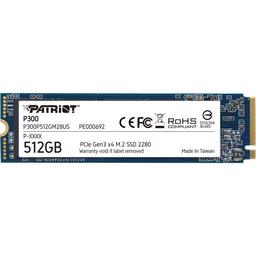 Patriot P300 512 GB M.2-2280 PCIe 3.0 X4 NVME Solid State Drive