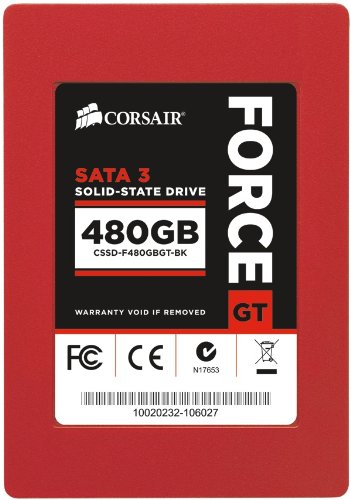 Corsair Force GT 480 GB 2.5" Solid State Drive