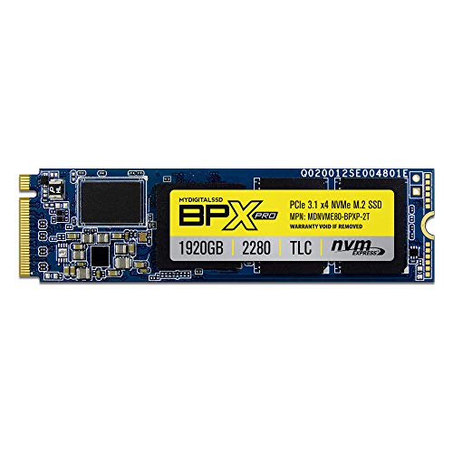 MyDigitalSSD BPX Pro 1.92 TB M.2-2280 PCIe 3.0 X4 NVME Solid State Drive