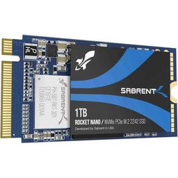 Sabrent Rocket 1 TB M.2-2242 PCIe 3.0 X4 NVME Solid State Drive