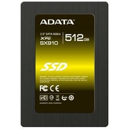 ADATA XPG SX910 512 GB 2.5" Solid State Drive
