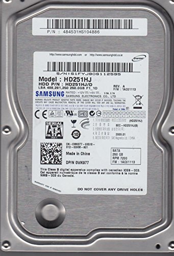 Samsung Spinpoint F1 DT 250 GB 3.5" 7200 RPM Internal Hard Drive